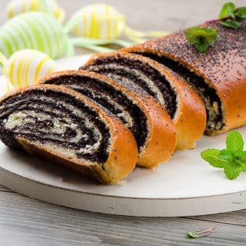 Poppy seed pastry (Mohnstrudel)