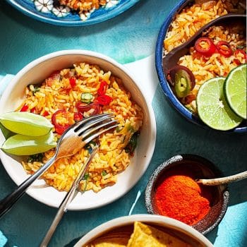 Spicy Mexican rice