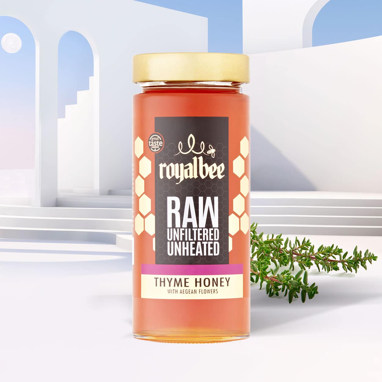 Thyme Honey with Aegean Flowers 400g